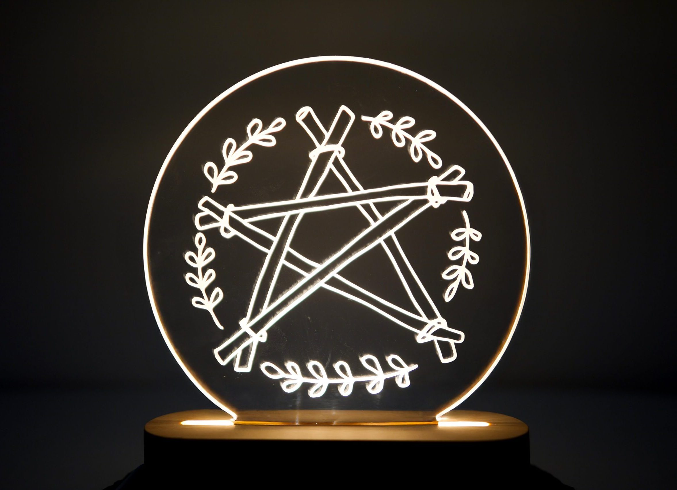 Lampe Pentacle