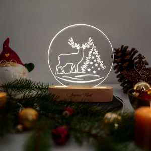 Lampe Cerf de Noël
