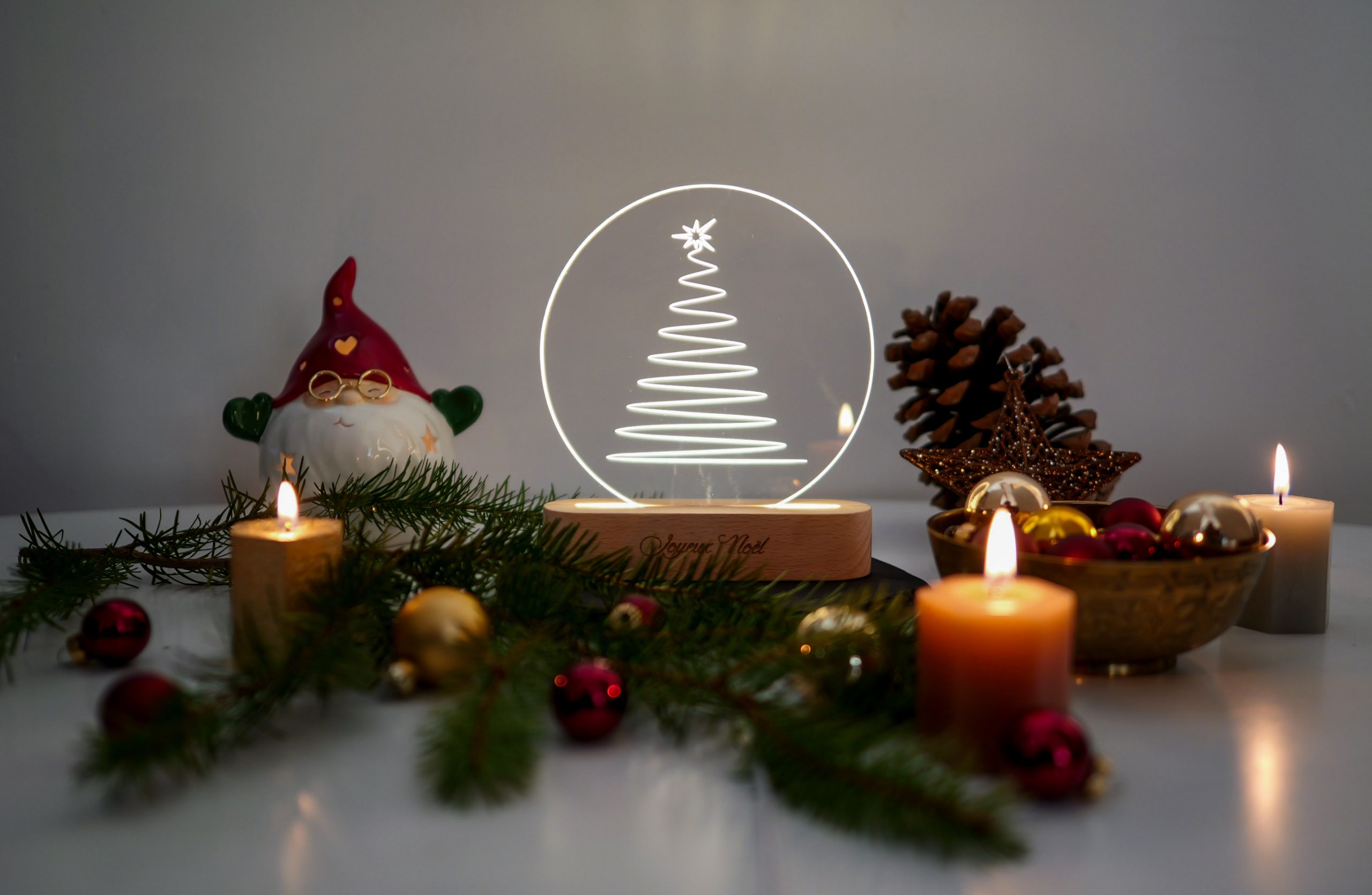 Lampe Sapin de Noël