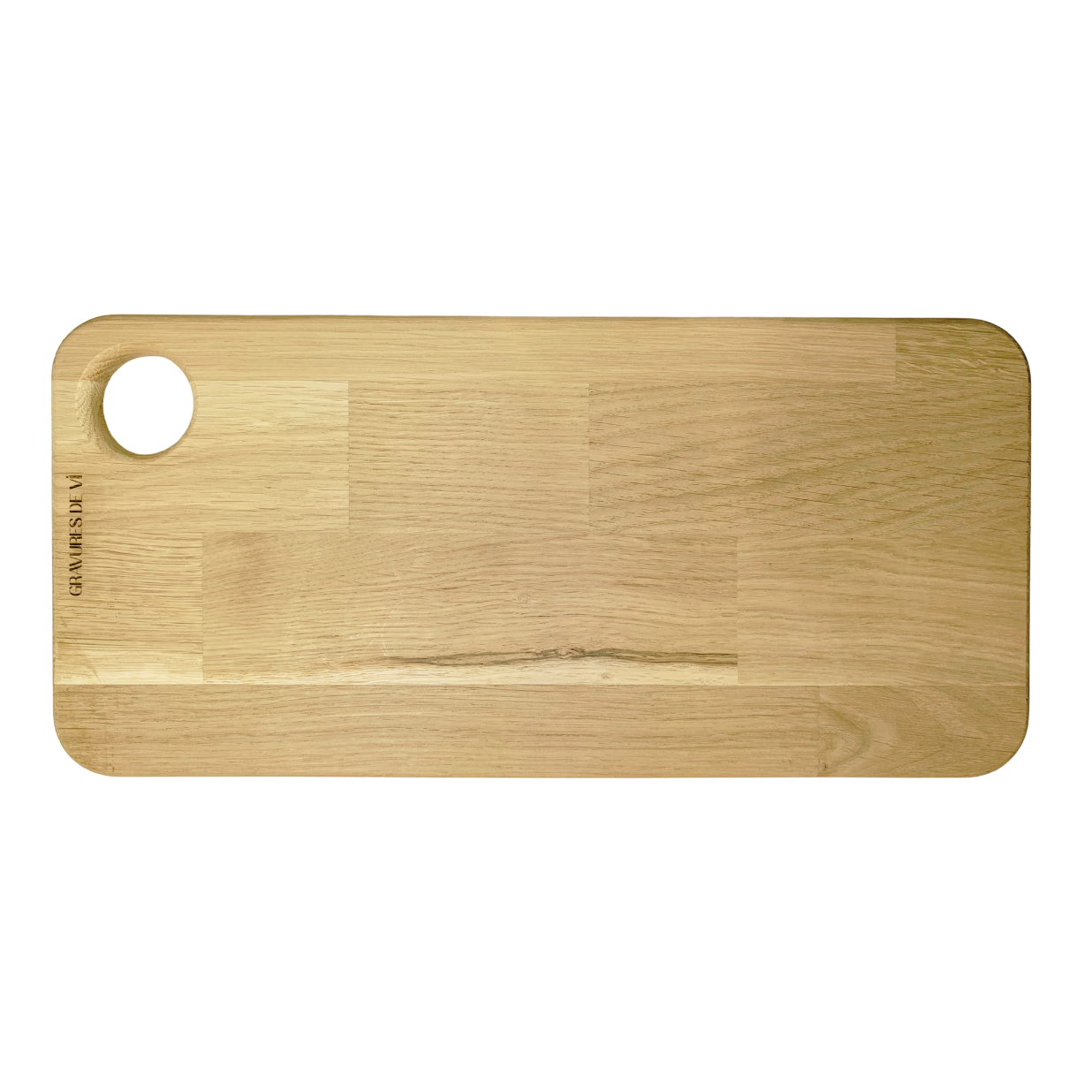 Planche Apéro en bois de chêne à personnaliser